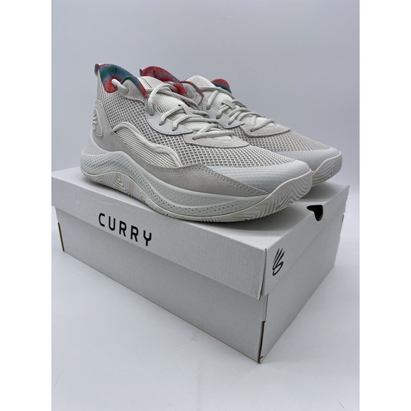 Under Armour Curry 3Z‎ 24 SDE Basketball Shoes Size Men\'s 11.5 Women\'s 13 White main image 10